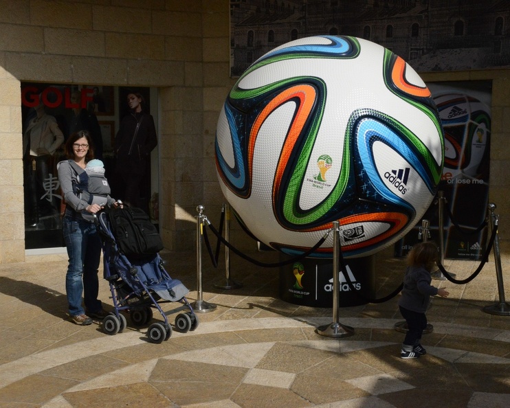 Erynn and the FIFA 2014 Ball
